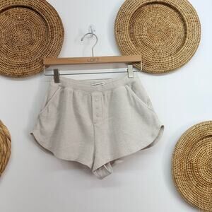 Abercrombie Waffle Knit Lounge Shorts Small